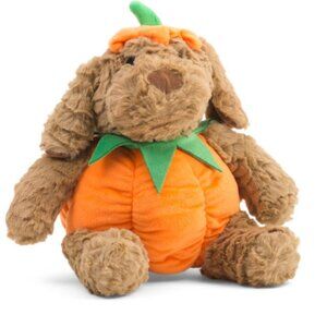 NWT PETLOU Pumpkin Dog Pet Toy 12.5in W x 13in H